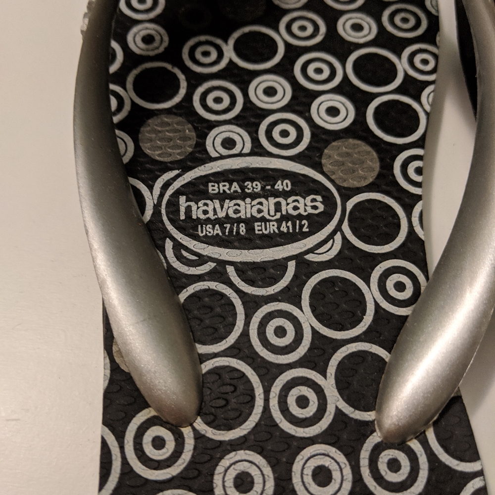 Silver Havaianas